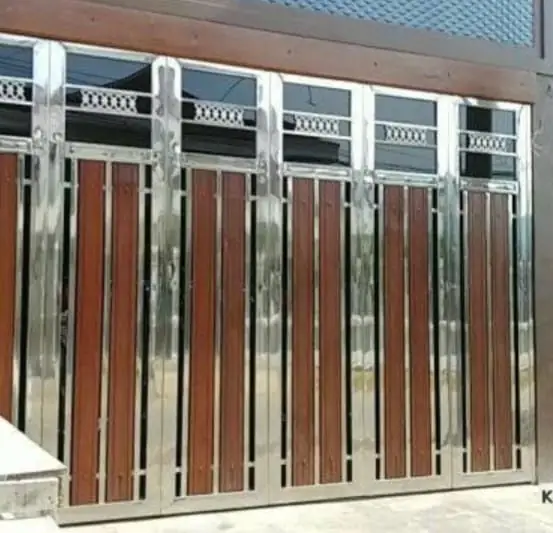 Pintu Stainless Steel hasil fabrikasi Exotic Stainless