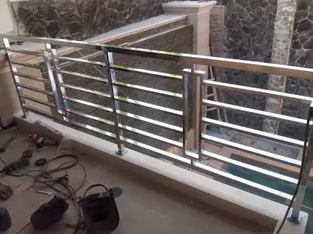 Kanopi Stainless Steel hasil fabrikasi Exotic Stainless